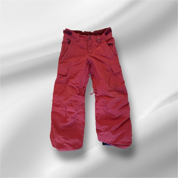 Burton Kids Red Cargo snow Pants - Picture 1 of 6